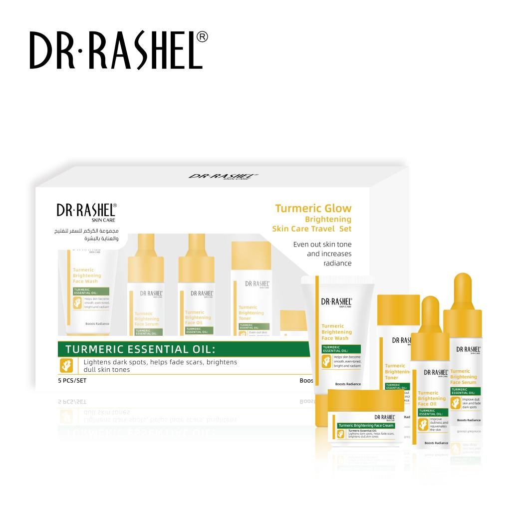 Dr. Rashel Turmeric Travel Set – 5 PCS DRL-1954