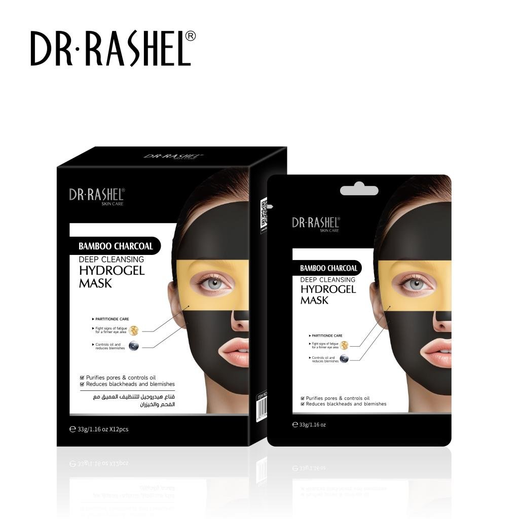 Dr. Rashel Deep Cleansing Hydrogel Mask – Charcoal DRL-1998