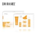 DR.RASHEL Vitamin C Active Brightening Skin Care Set with Gua Sha – 6 PCS