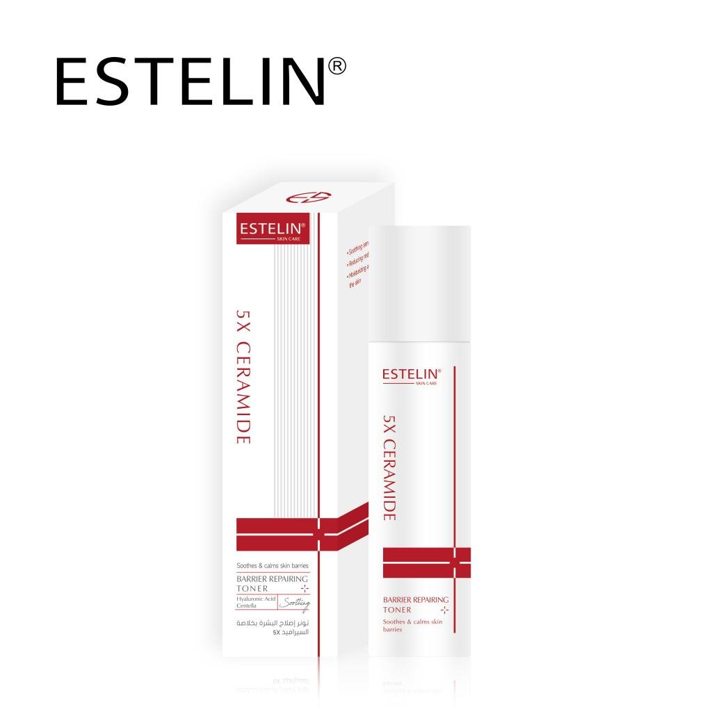 ESTELIN 5X Ceramide Barrier Repairing Toner – 150ml ES-0209
